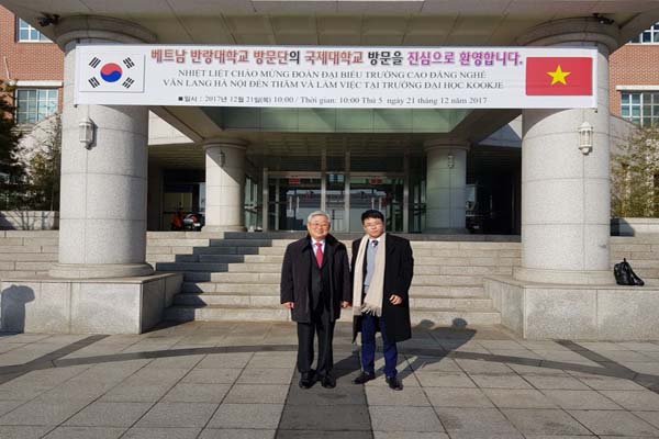Ký kết thỏa thuận hợp tác với Đại học Kookje - Hàn Quốc 08