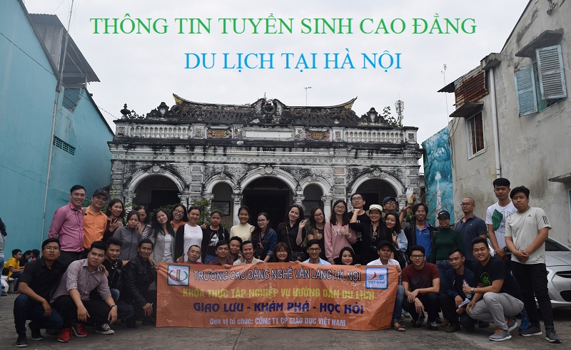 Tuyển sinh cao đẳng du lịch học tại Hà Nội
